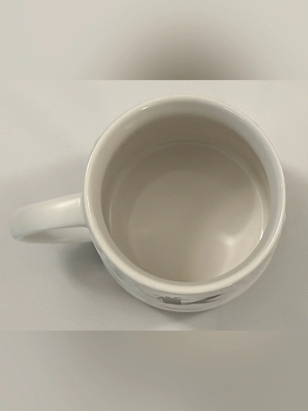 NWT~ Ceramic Monogram Mug